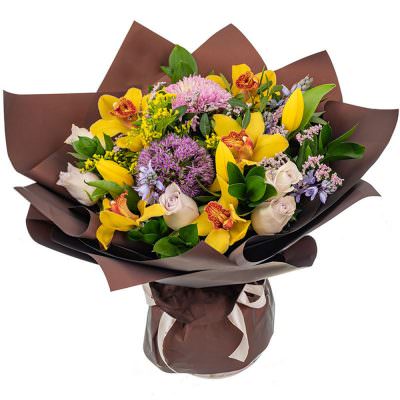 Цветочный букет «Весенние грёзы»