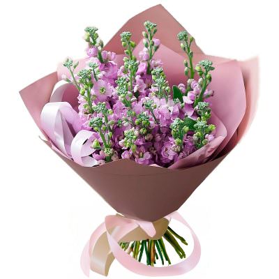 Букет из свежих цветов «Розовая мечта»