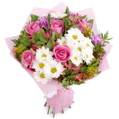 Дизайнерский букет живых цветов «Летняя феерия»