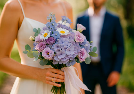 Какие цветы дарят на свадьбу